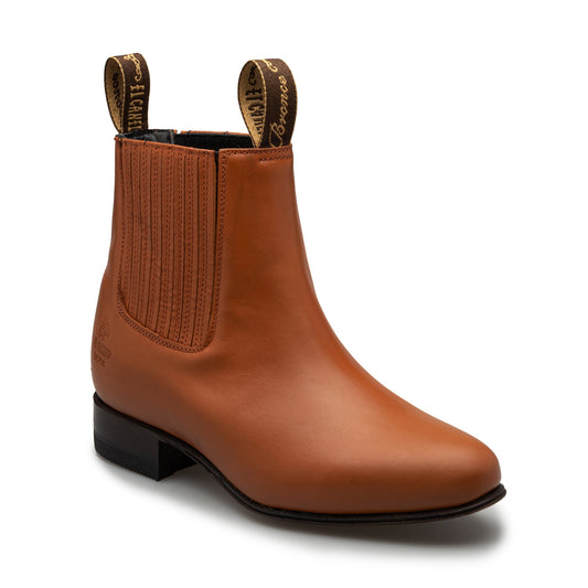 BOTIN CHARRO BRONCE EL CANELO NAPA MIEL