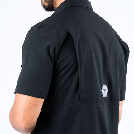 Men's Fishing Short Sleeve Shirt PLATINI