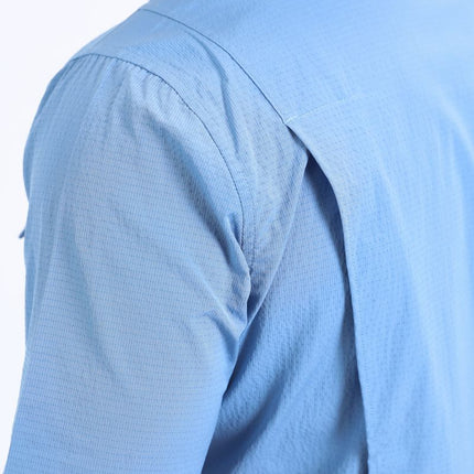 Mens Performance Western Short Sleeve Shirt PLATINI