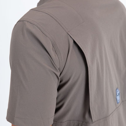 Men's Fishing Short Sleeve Shirt PLATINI