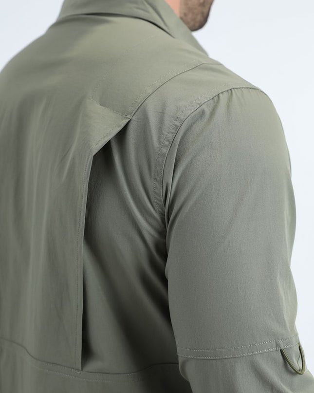 Mens "PERFORMANCE GEAR" Long Sleeve Shirt PLATINI