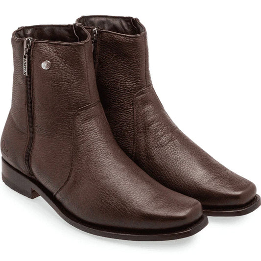 BOTIN CASUAL ORO SOLIS PIEL VENADO EL CANELO