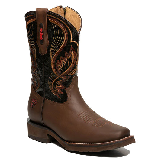 BOTA DE RODEO RIO GRANDE CARSON CON ZIPPER
