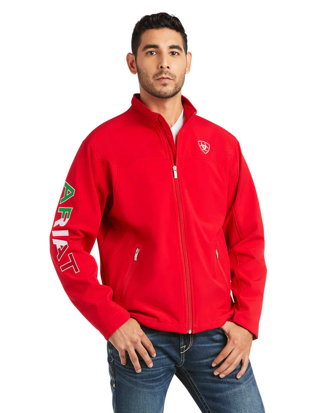Chamarra Ariat New Team Softshell México Rojo ARIAT