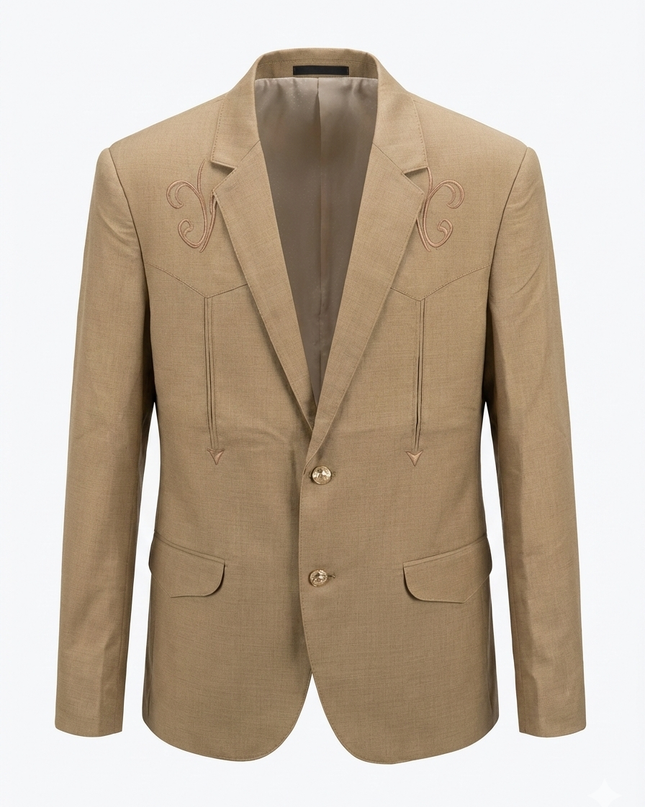 TRAJE DE CABALLERO POLIESTER WILD BC BEIGE WILD BC