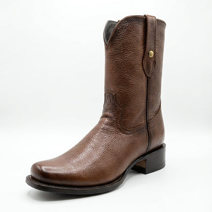 BOTIN CASUAL NEGRETE ORO EL CANELO MOD. 98 CIERRE INTERNO CAFE EL CANELO