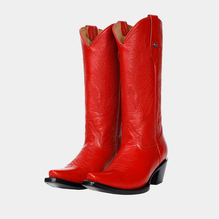 BOTA VAQUERA PUNTAL HORSAG ROJA Horsag