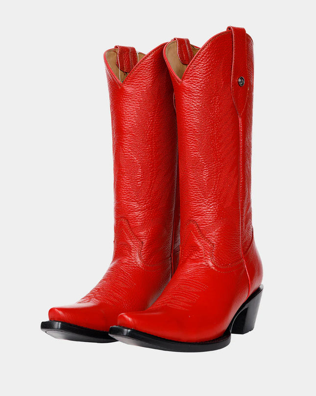 BOTA VAQUERA PUNTAL HORSAG ROJA Horsag