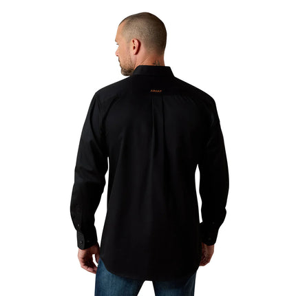 CAMISA ARIAT SOLD TWILL NEGRO CORTE CLASICO ARIAT