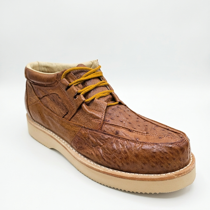 ZAPATO SEFENI AVESTRUZ COGNAC J.W RANCH