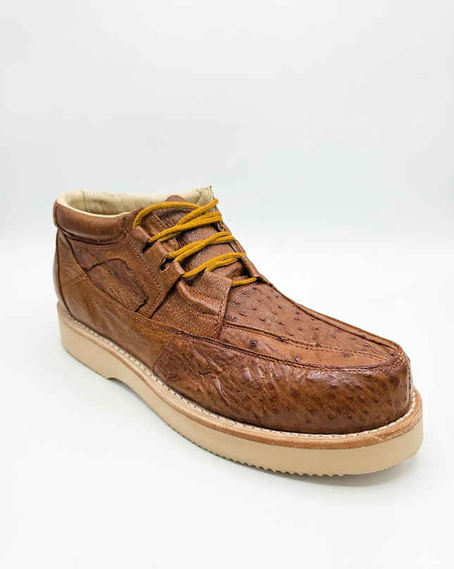 ZAPATO SEFENI AVESTRUZ COGNAC J.W RANCH