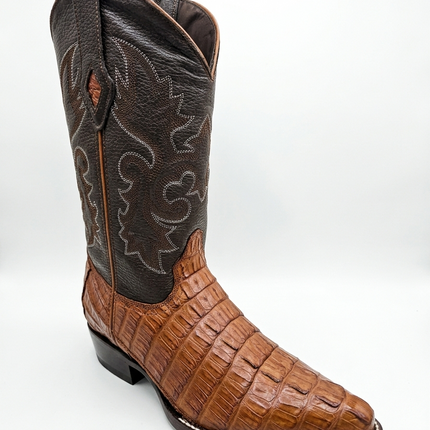 BOTA VAQUERA J.W RANCH COCODRILO COQNAC J.W RANCH