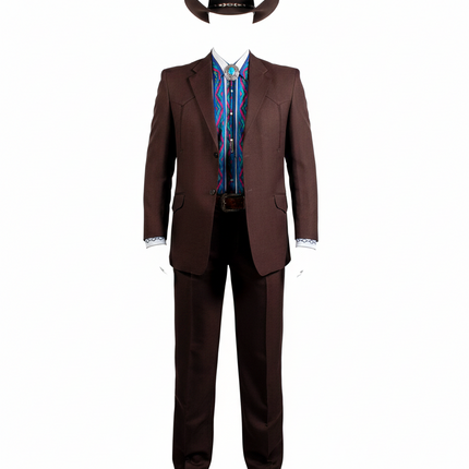 TRAJE DE CABALLERO POLIESTER OLD WEST CAFE TOLEDO