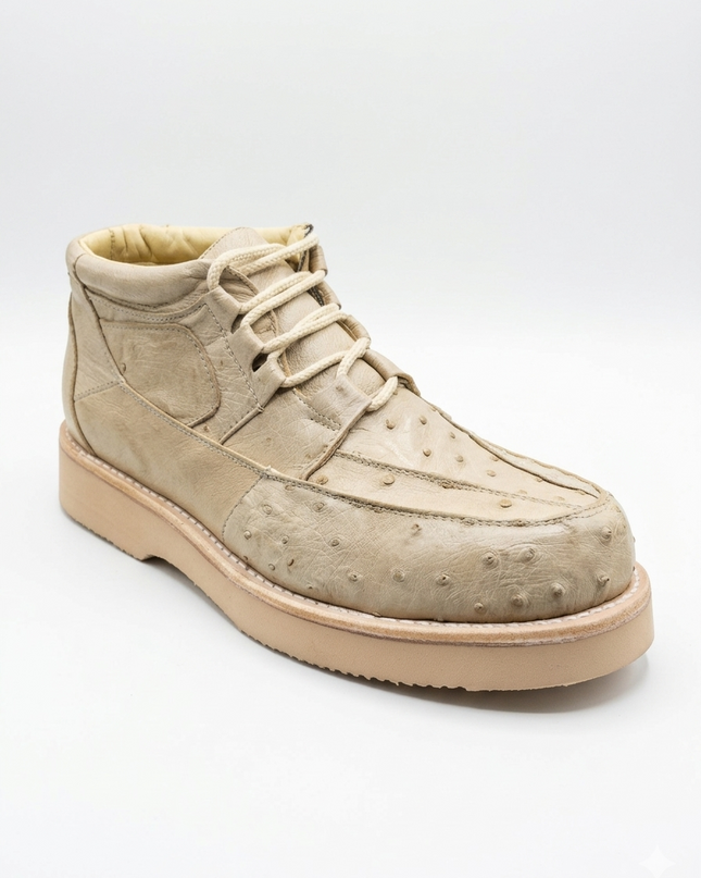 ZAPATO SEFENI AVESTRUZ HUESO J.W RANCH