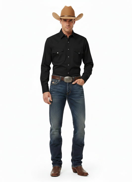 CAMISA VAQUERA CLASICA RED RIDER