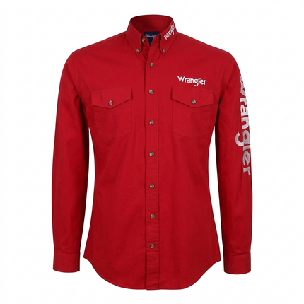 CAMISA VAQUERA ROJA WRANGLER REGULAR FIT WRANGLER