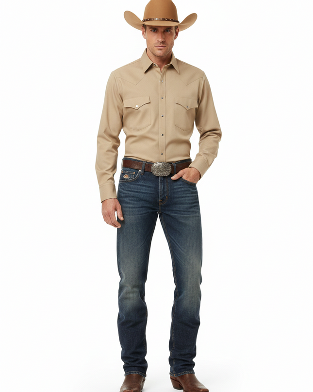 CAMISA VAQUERA CLASICA RED RIDER