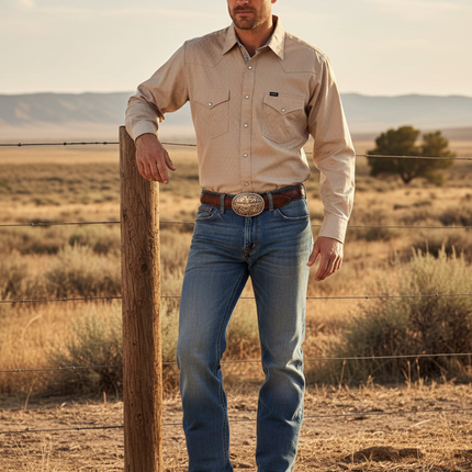 CAMISA VAQUERA WRANGLER REGULAR FIT WRANGLER