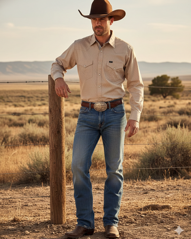 CAMISA VAQUERA WRANGLER REGULAR FIT WRANGLER