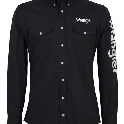 CAMISA VAQUERA WRANGLER REGULAR FIT BLK WRANGLER