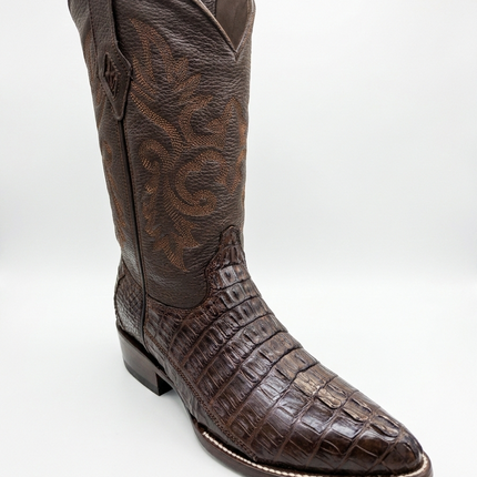 BOTA VAQUERA J.W RANCH COLA DE COCODRILO CAFE J.W RANCH