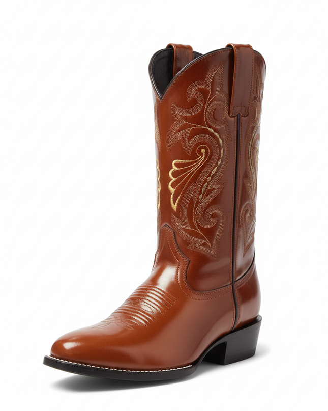 BOTA VAQUERA INDOMABLE'S CLASICA CAMALEON COGNAC