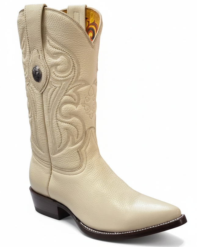BOTA VAQUERA PUNTAL TOMBSTONE VENADO HUESO