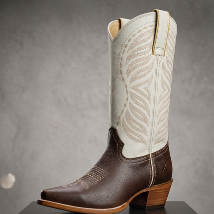 BOTA VAQUERA RODEO PRETTY CHIC SALVAJA CAMEL TOMBSTONE PARA DAMA Tombstone Boots