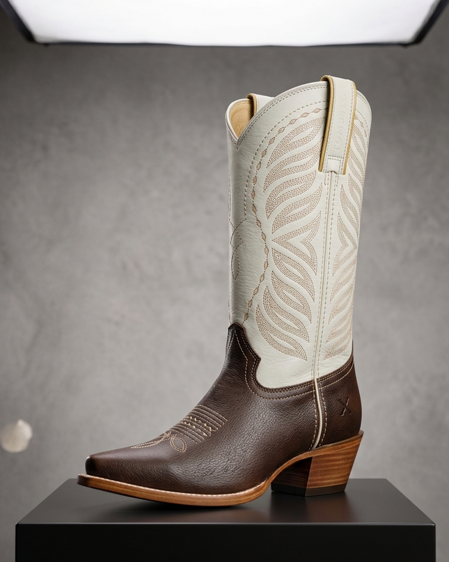 BOTA VAQUERA RODEO PRETTY CHIC SALVAJA CAMEL TOMBSTONE PARA DAMA Tombstone Boots