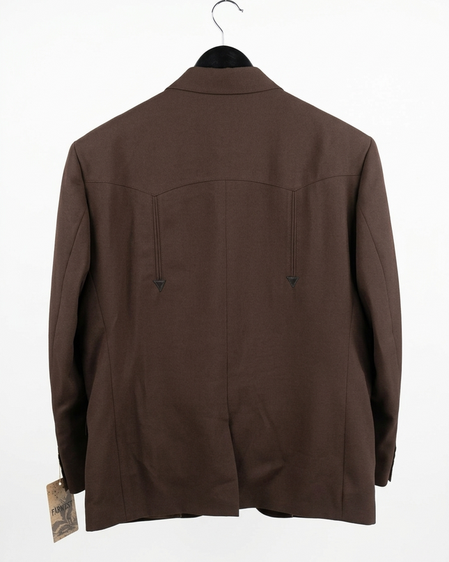 TRAJE VAQUERO FAR WEST BORDADO CAFE FARWEST