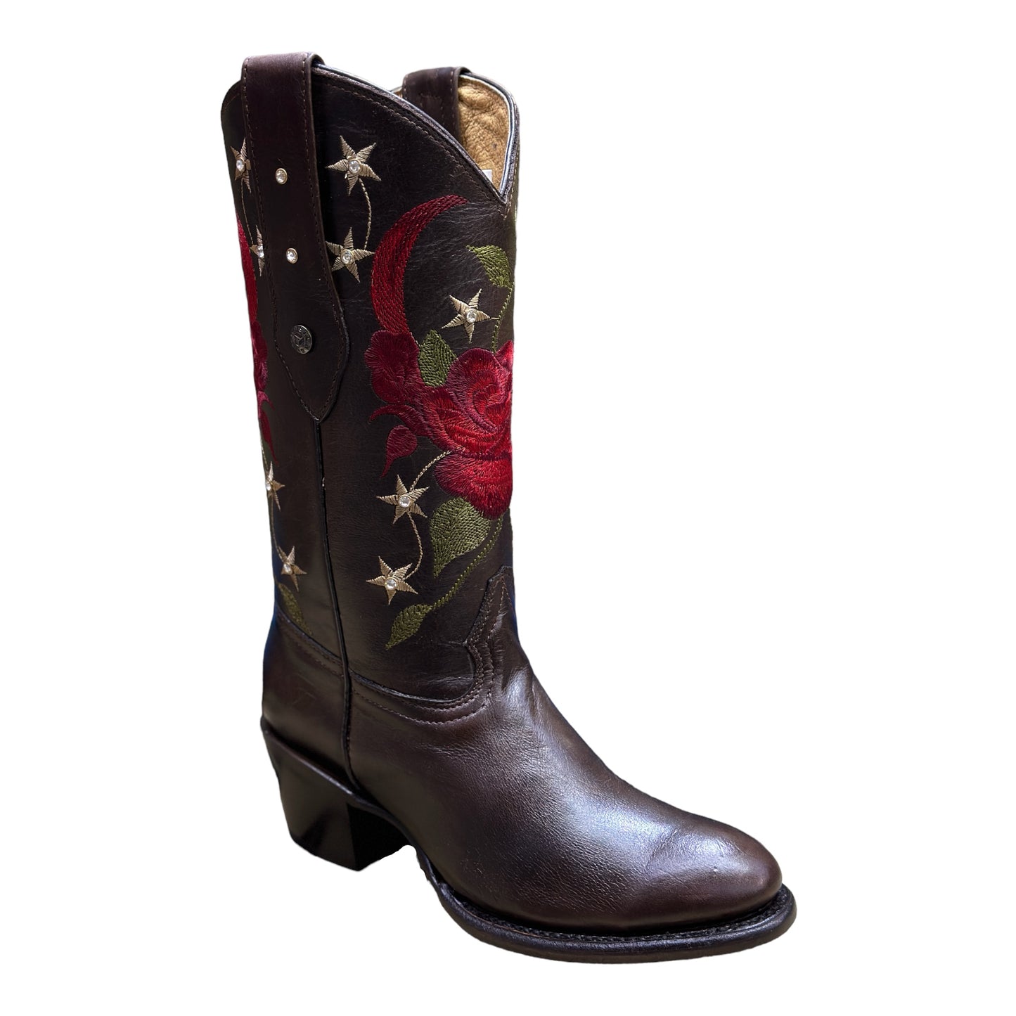 BOTA VAQUERA PUNTA REDONDA TOMBSTONE PRETTY POP CAFE PARA DAMA Tombstone Boots