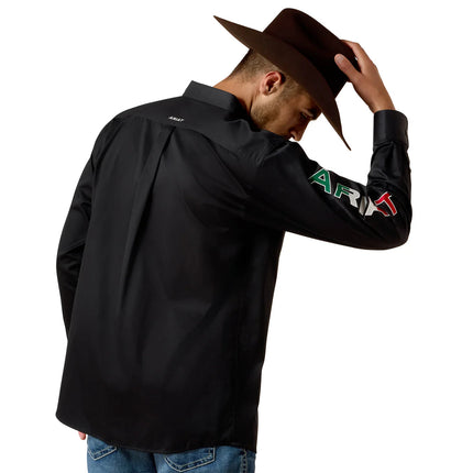 CAMISA ARIAT TEAM LOGO MEXICO CORTE CLASICO ARIAT