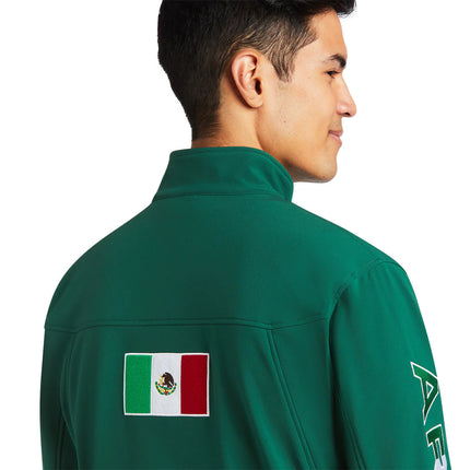 Chamarra Ariat New Team Softshell México Verde ARIAT