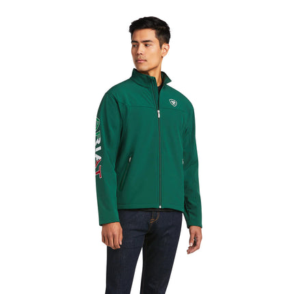 Chamarra Ariat New Team Softshell México Verde ARIAT