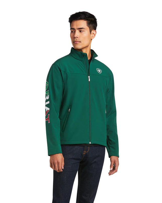 Chamarra Ariat New Team Softshell México Verde ARIAT