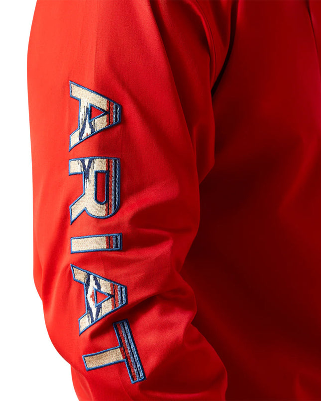 Camisa Ariat Team Logo Twill Rojo Corte Clásico ARIAT