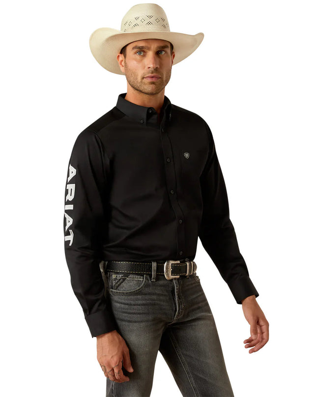 CAMISA ARIAT TEAM LOGO TWILL ARIAT