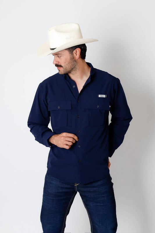 Mens "PERFORMANCE GEAR" Long Sleeve Shirt CERO UNO