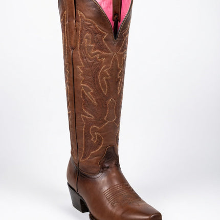 BOTA VAQUERA ALTA SHEDRON VIRUS WESTERN BOOTS PARA DAMA VIRUS WESTERN BOOTS