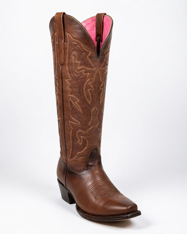 BOTA VAQUERA ALTA SHEDRON VIRUS WESTERN BOOTS PARA DAMA VIRUS WESTERN BOOTS