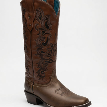 BOTA RODEO CABALLO DORADO ANA PARA DAMA caballo dorado
