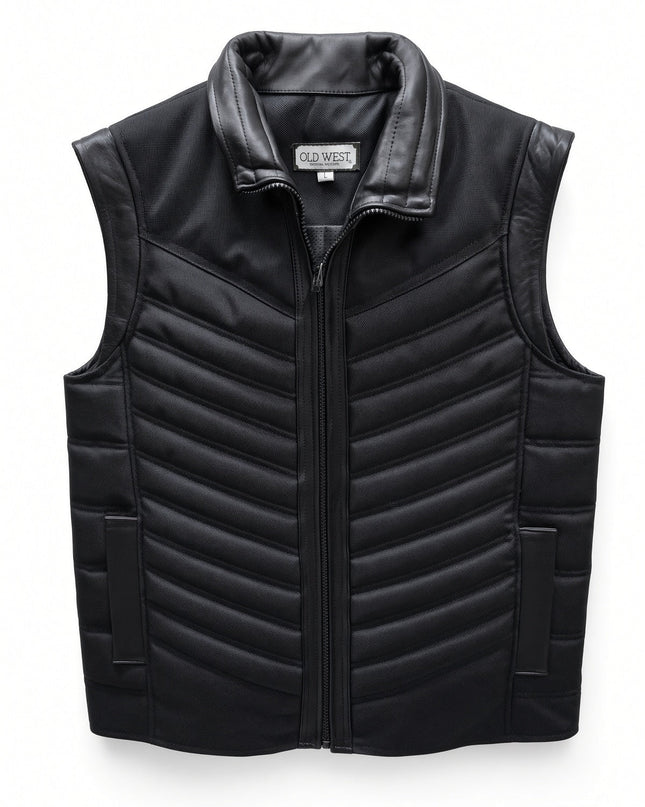 CHALECO DE LONA OLD WEST PARA CABALLERO BLK OLD WEST