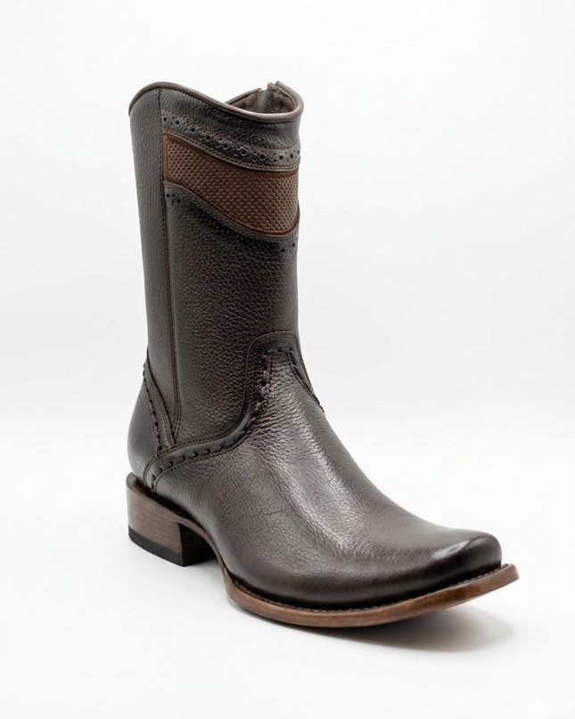 BOTA VAQUERA PIEL DE BORREGO CON CIERRE INDOMABLE'S Indomable's