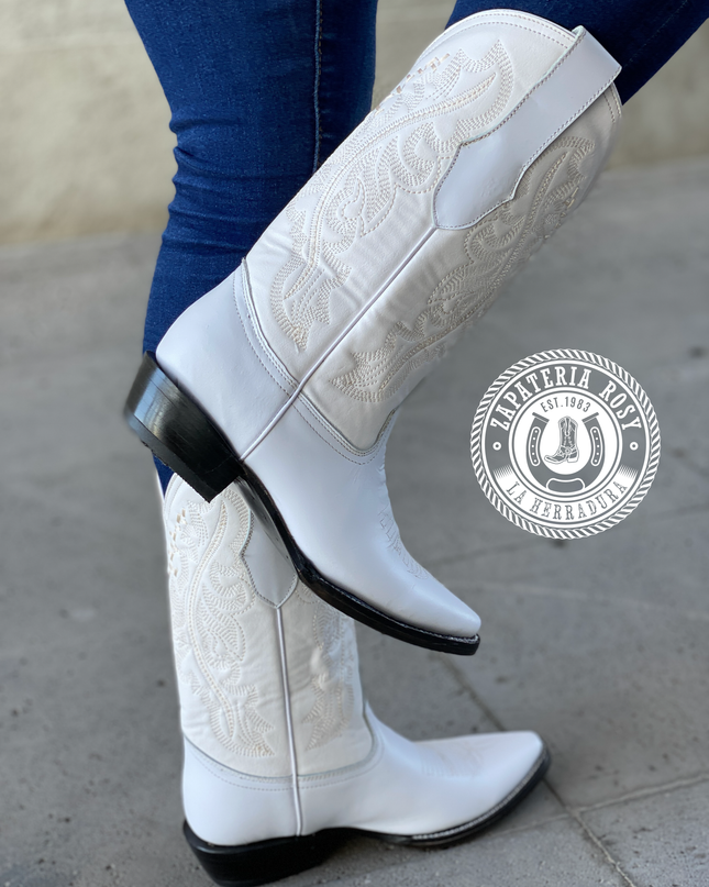 BOTA VAQUERA PUNTAL SIERRENO BOOTS CONSTANT WHITE PARA DAMA botas sierreno