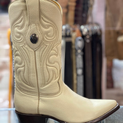 BOTA VAQUERA PUNTAL TOMBSTONE VENADO HUESO Tombstone Boots