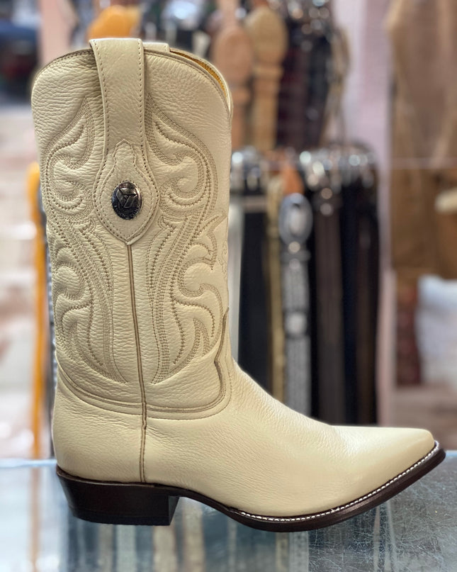 BOTA VAQUERA PUNTAL TOMBSTONE VENADO HUESO Tombstone Boots