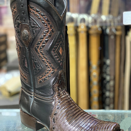 BOTA VAQUERA FASHION TOMBSTONE ARMADILLO CAFE Tombstone Boots