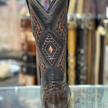 BOTA VAQUERA FASHION TOMBSTONE ARMADILLO CAFE Tombstone Boots