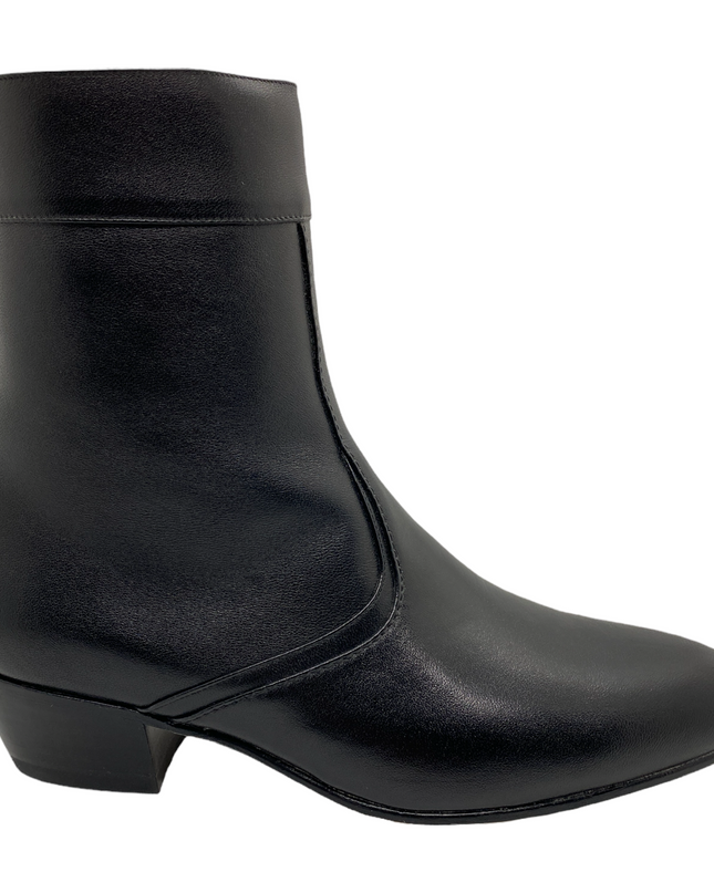 BOTIN MARQUEZ DE LEON PIEL DE MESTIZO NEGRO Marquez De Leon