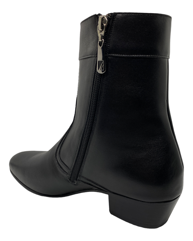 BOTIN MARQUEZ DE LEON PIEL DE MESTIZO NEGRO Marquez De Leon